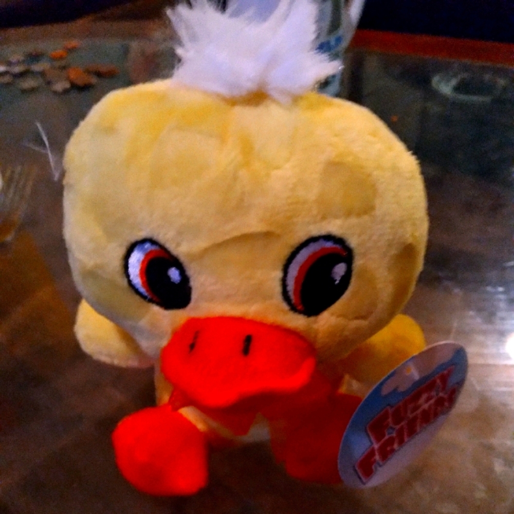 Plush baby ducky